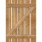 Ekena Millwork Spaced Board-n-Batten Shutters w/Z-Bar, Rough Sawn Western Red Cedar, 28 7/8W x 40H, PR RBS06Z29X040RWR - alternate 2